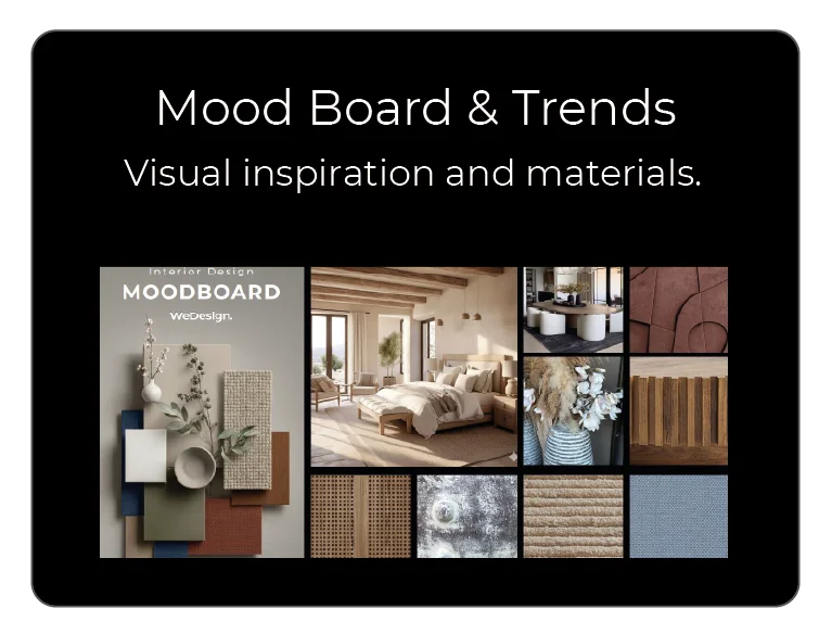 Moodboard, trends and visual inspiration