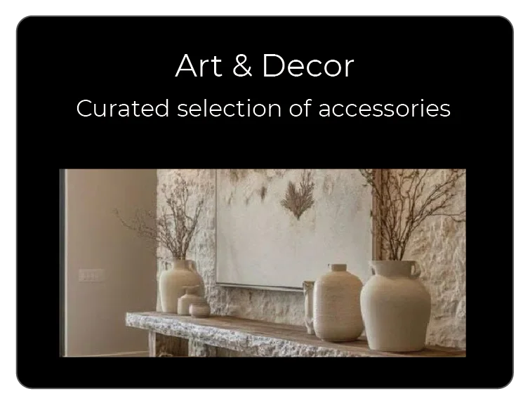 Art and decor curation