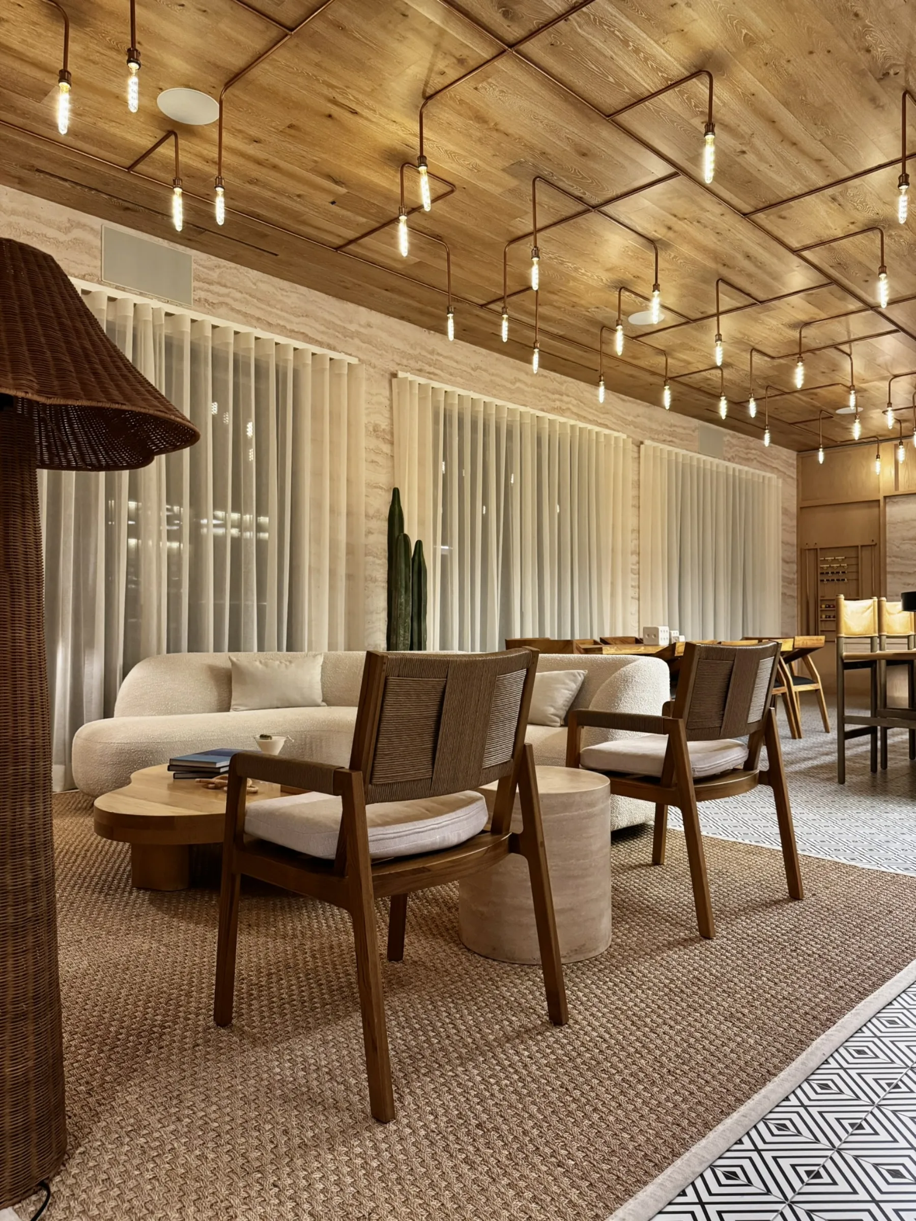 Residential interior design detail in Los Cabos