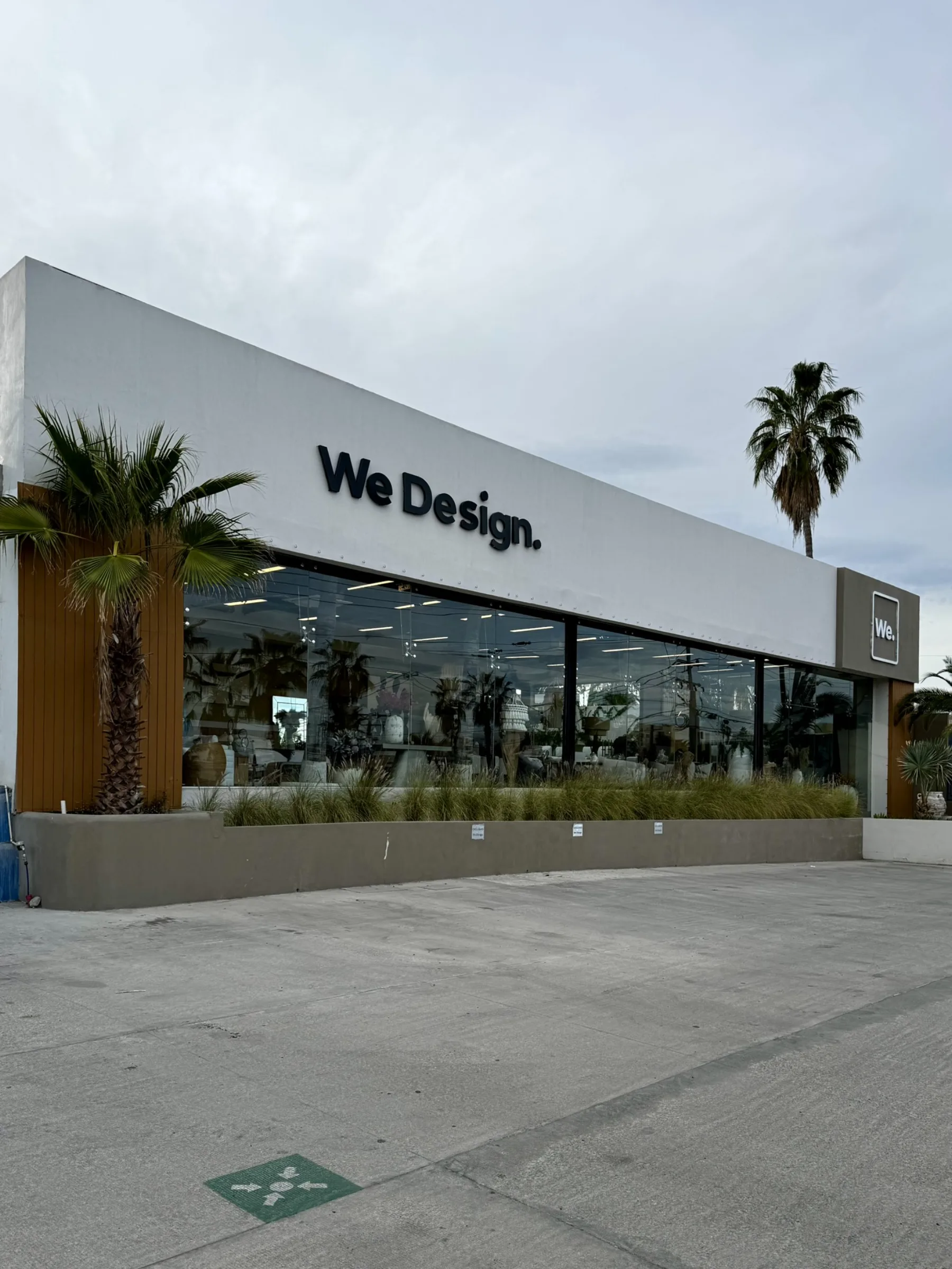 Vertical detail of a residence designed by WeDesign